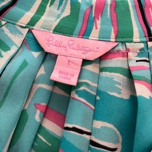 Lily Pulitzer Elsa blouse size L